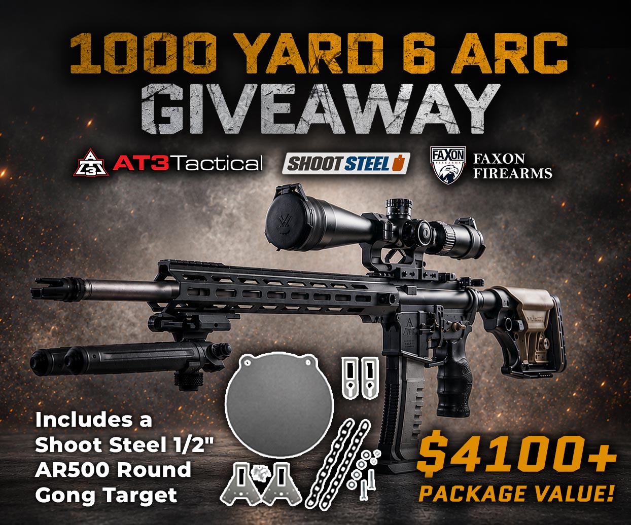 1,000 Yard 6 ARC Gas Gun Giveaway