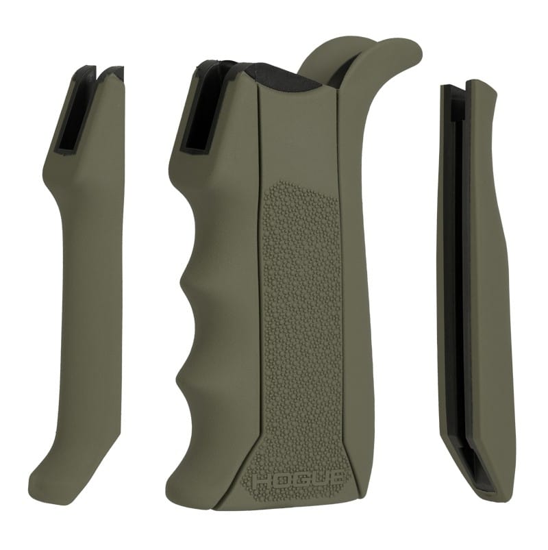 Hogue Modular OverMolded Rubber AR-15 Pistol Grip – OD Green
