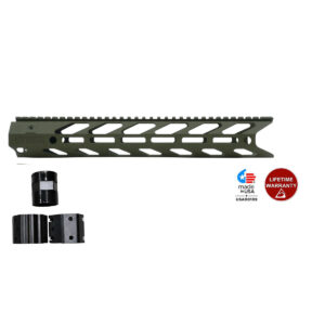 STNGR HWK XL® V2 Free Float Suppressor Ready AR-15 Handguard – M-LOK – 2 Lengths Available