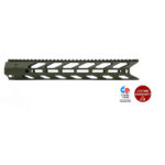 STNGR HWK XL® V2 Free Float Suppressor Ready AR-15 Handguard – M-LOK – 2 Lengths Available
