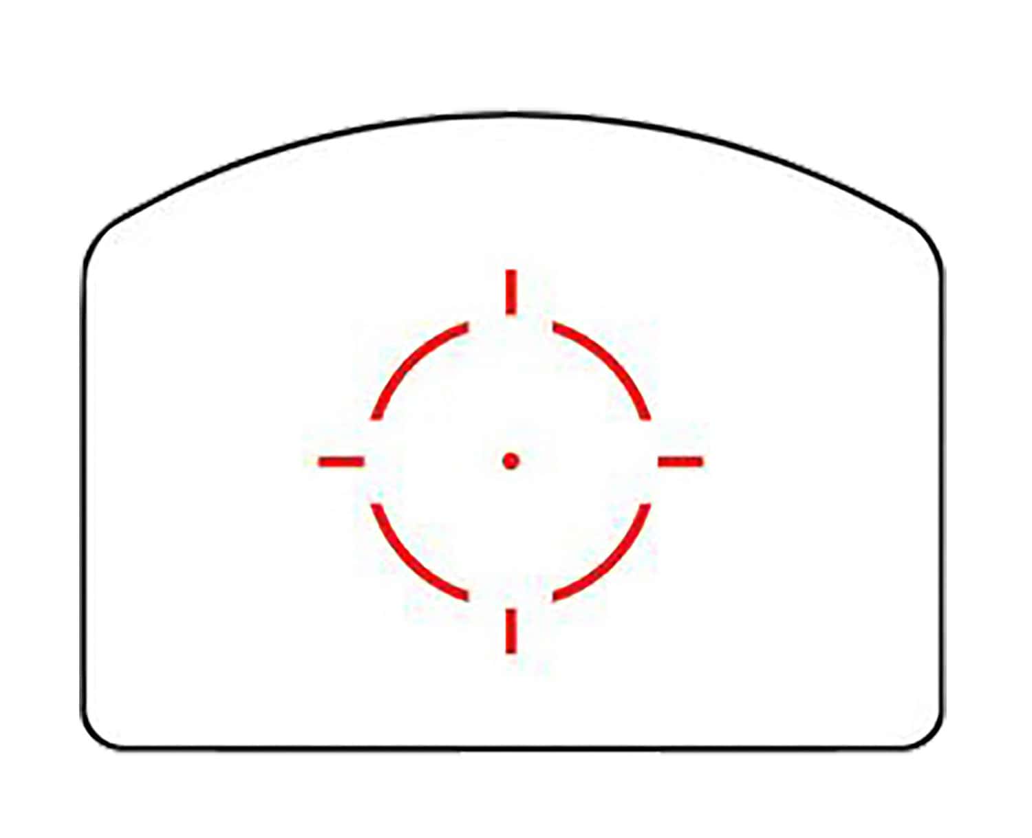 Unknown Trijicon RMR HD Red Dot Sight - 1 MOA or 3.25 MOA - RMR Footprint - 1 MOA Dot & Ring (Reticle: 1 MOA Dot & Ring)
