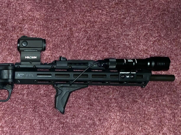 Butée Angulaire TRIROCK Pour Rail M-LOK – Aluminium Rouge Anodisé, CNC, Légère, Pour Carabine