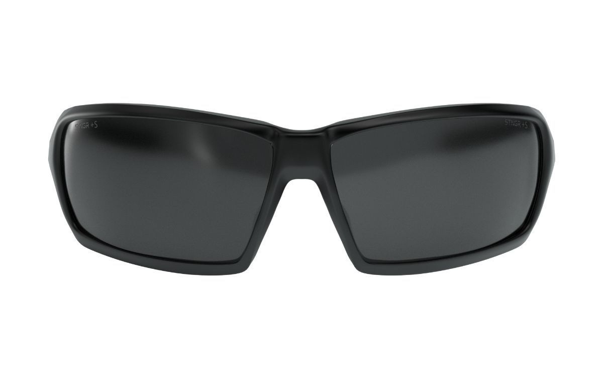 RIDGE BALLISTIC SUNGLASSES - RANGE EDITION (MATTE BLACK/SMOKE)