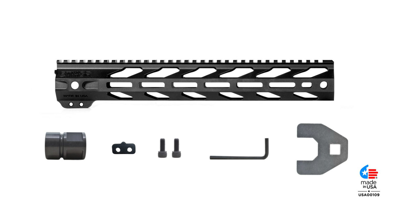 VYPR M-Lok Free Float Handguard 13.5" - AR15/M4 (13VM) | Stngr USA