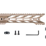 HWK M-Lok Free Float Handguard 10 inches - AR15/M4 (10HM-FDE) | Stngr USA