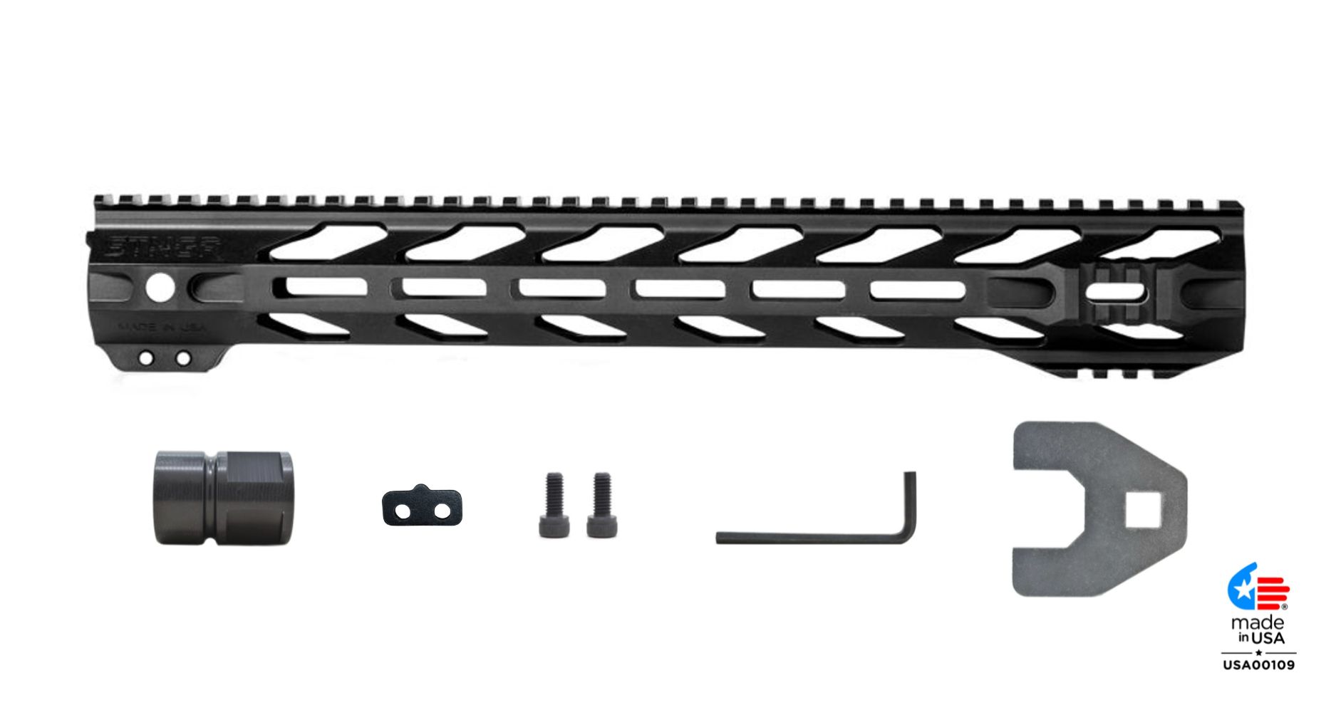 RPTR® M-Lok Free Float Handguard 15" - AR15/M4