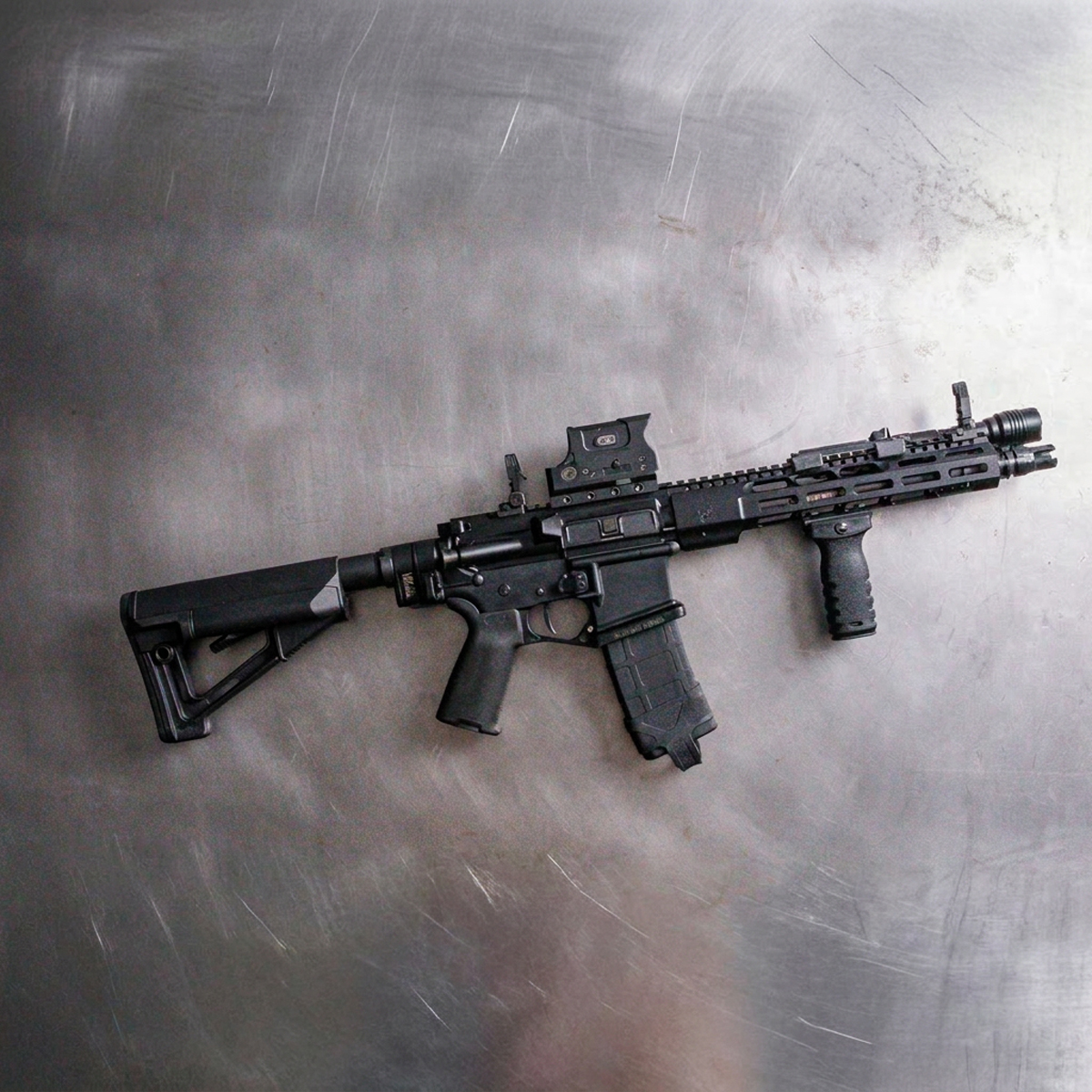 "Hush" Suppressor-Ready 5.56 11.5" AR-15 - Team Dream Build
