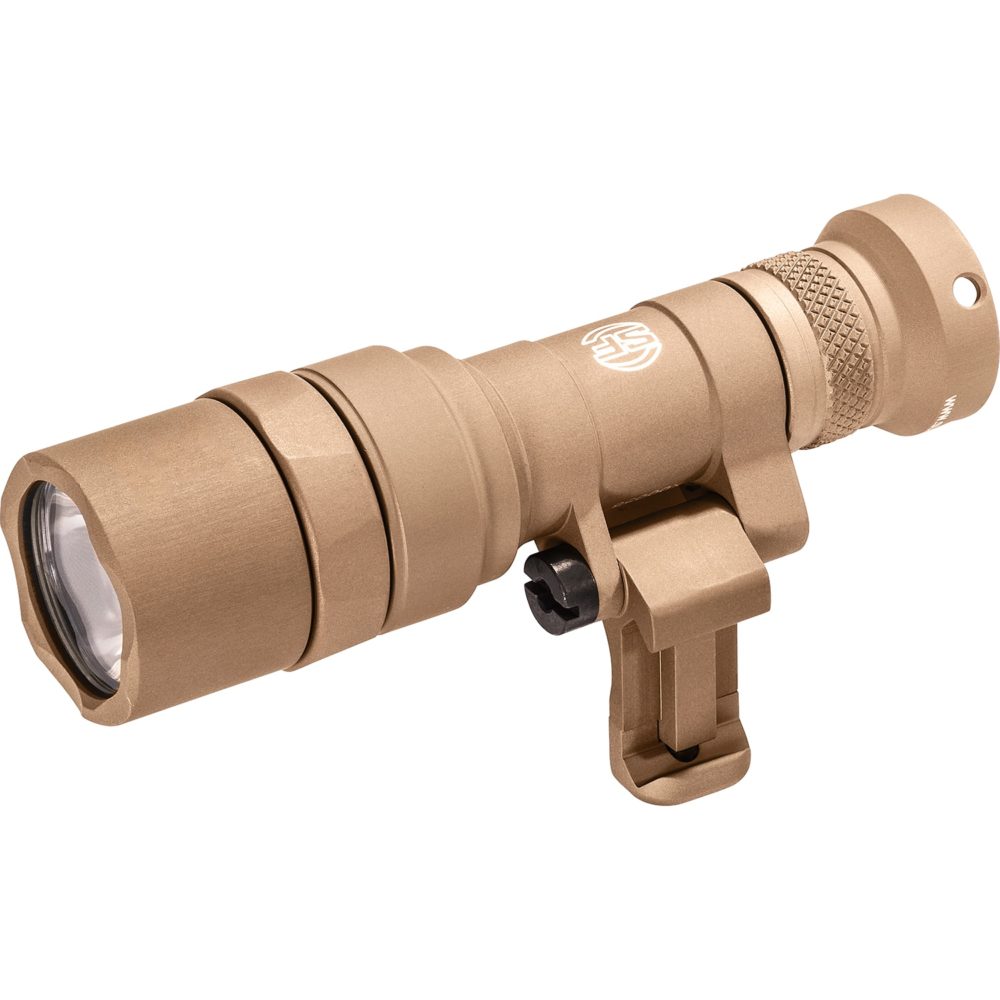 Unknown Surefire M340C Turbo Mini Dual Fuel Scout Light Pro Weapon Light - Picatinny and M-LOK - 650 Lumens - Tan (Color: Tan)
