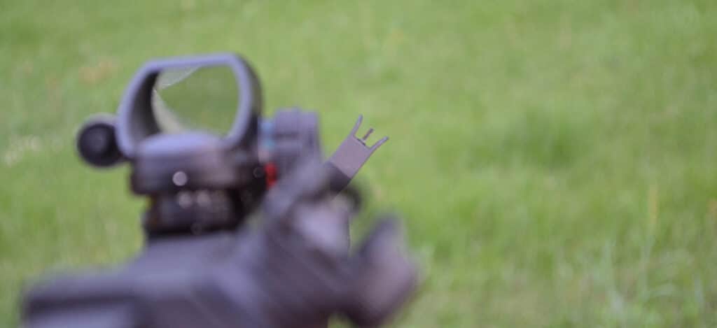 45 Degree AR 15 Offset Iron Sights by AT3