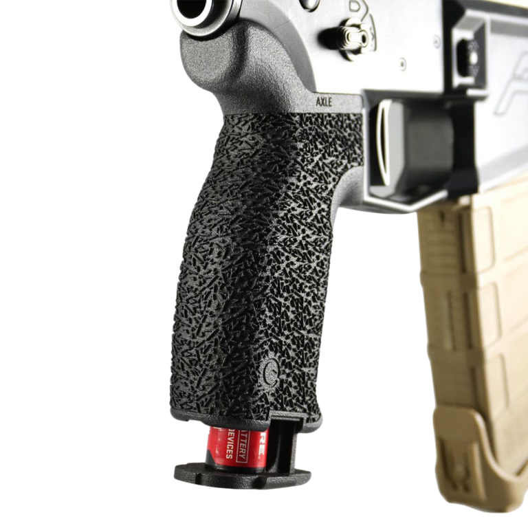 Emissary Axle Compact AR-15 Pistol Grip with Aggressive Texture