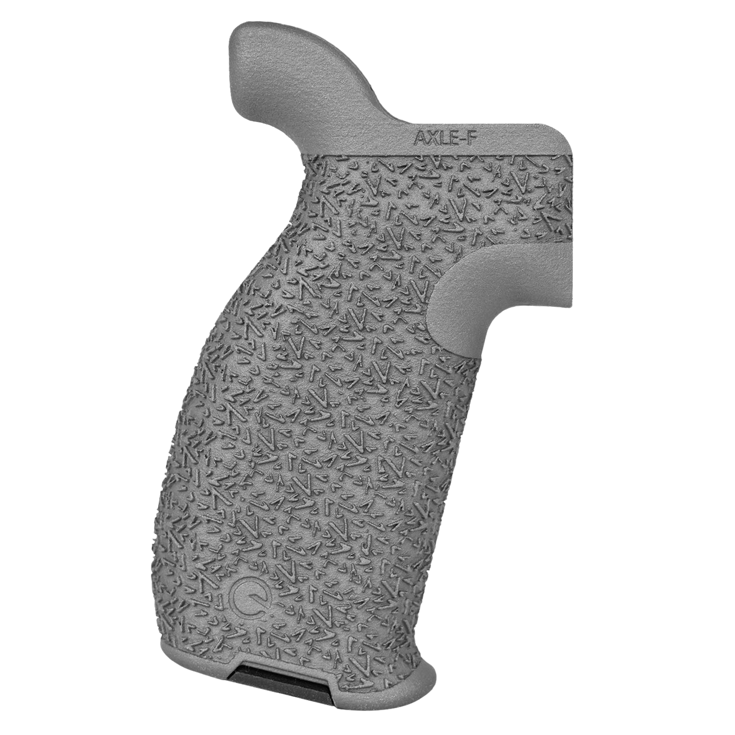 Unknown Emissary Axle Full Size AR-15 Pistol Grip with Aggressive Texture - Gray (Color: Gray)