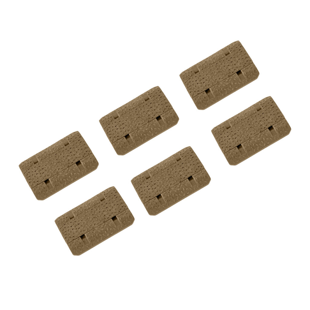 Magpul M-LOK Rail Covers - 6 Panels - Modified Coyote Brown