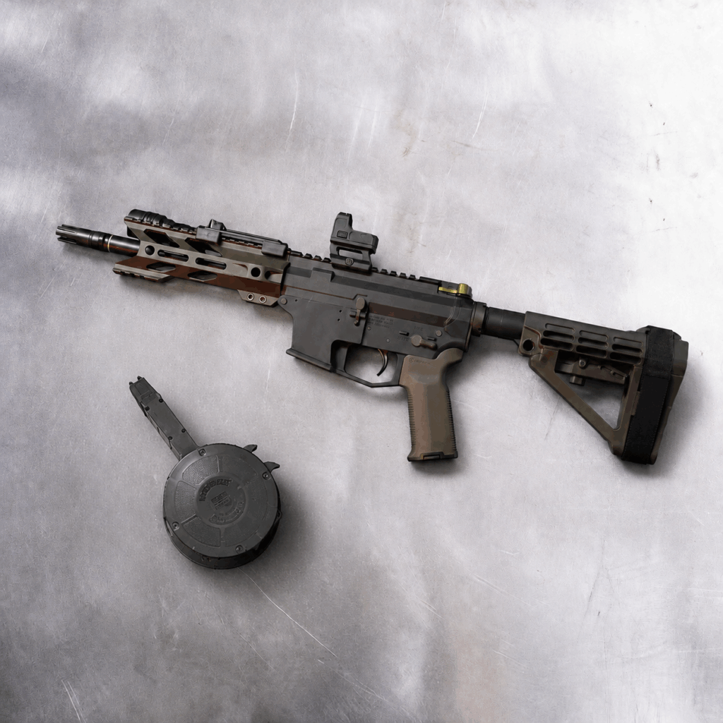 "Rucksack" Compact 9mm 8.3" AR-9 Pistol - Team Dream Build