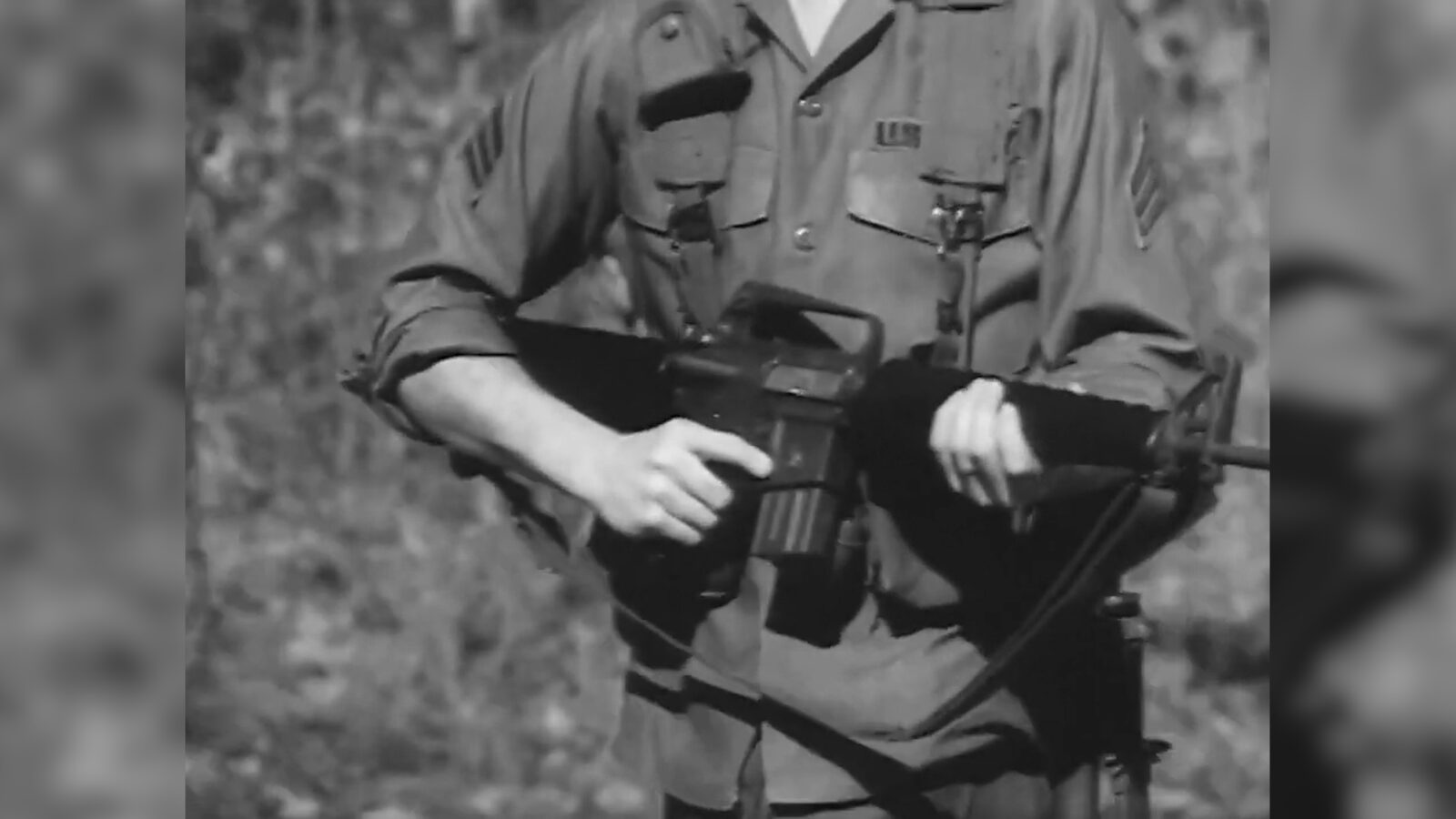 Drop-in AR-15 handguard on a rifle