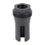 Advanced Armament Corp Blackout 3 Prong Flash Hider - .223/5.56 - 1/2x28 - 1X16LH Taper Mount