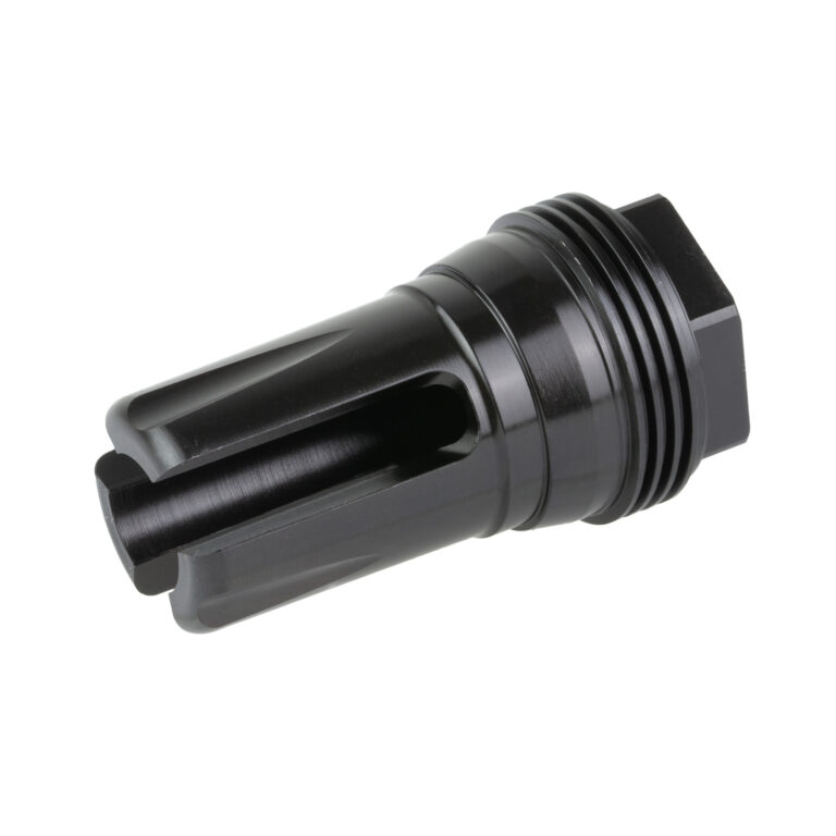 Advanced Armament Corp Blackout 3 Prong Flash Hider - .223/5.56 - 1/2x28 - 1X16LH Taper Mount