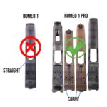Sig Romeo 1 straight vs Romeo 1 Pro curved