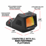 AT3 Tactical ACE Red Dot Dimensions and Features