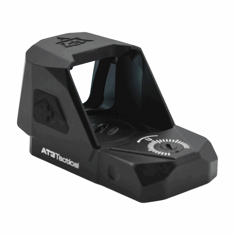 AT3 Tactical ACE Red Dot - Red or Green 3 MOA Red Dot Optic for Handguns and Pistols