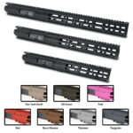 AT3 AR-15 Billet Upper and M-LOK Handguard with Cerakote Finishes - 7 Colors