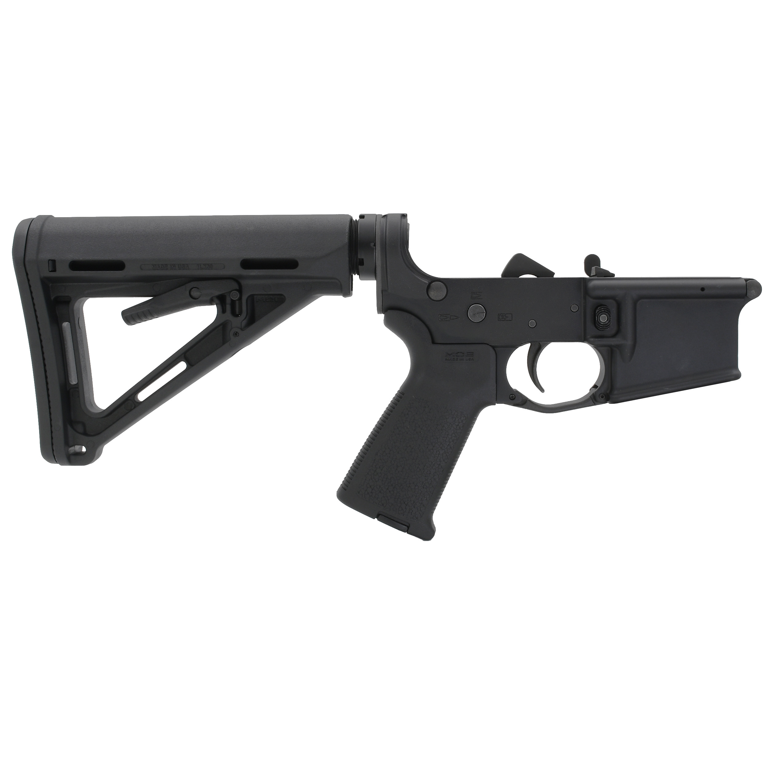 AT3 Tactical Complete AR-15 Lower Receiver - Magpul MOE Furniture