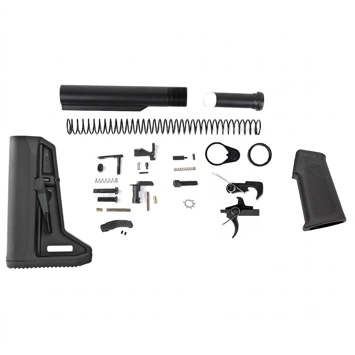 AT3 Tactical AR-15 Lower Build Kit - Magpul MOE K Furniture