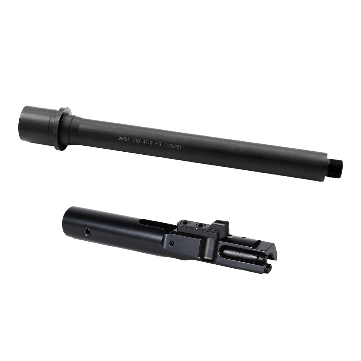 AT3 AR-9 Barrel Builder Kit – 8.3″ 9mm Straight Profile Barrel & BCG