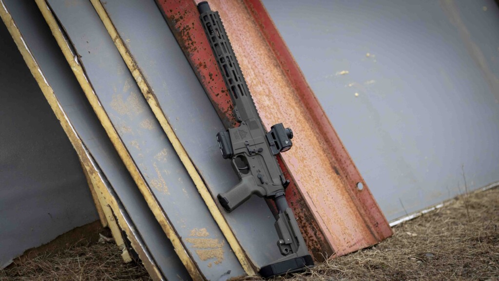 AT3 Alternator AR-15 Pistol - OD Green - With ALPHA Red Dot