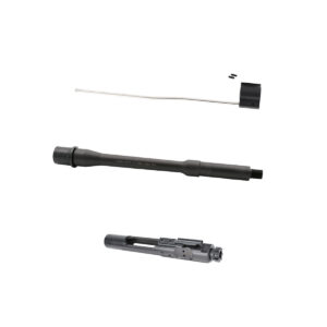 AT3 Barrel Builder Kit – 10.5″ 5.56 NATO Government Profile Carbine Length Barrel, Gas Block, Gas Tube & BCG