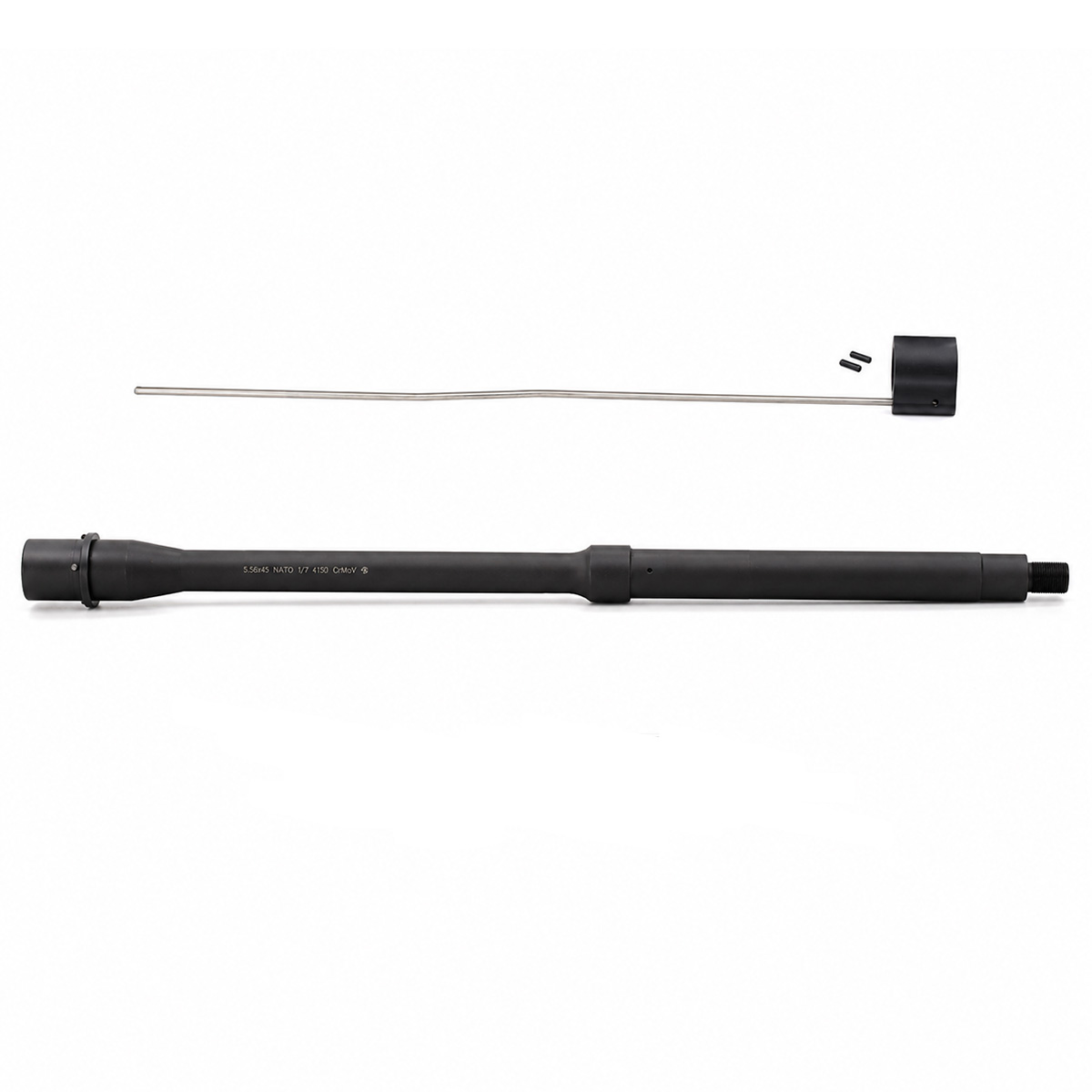 AT3 Barrel Builder Kit – 16″ 5.56 NATO Government Profile Mid-Length Barrel, Gas Block & Gas Tube