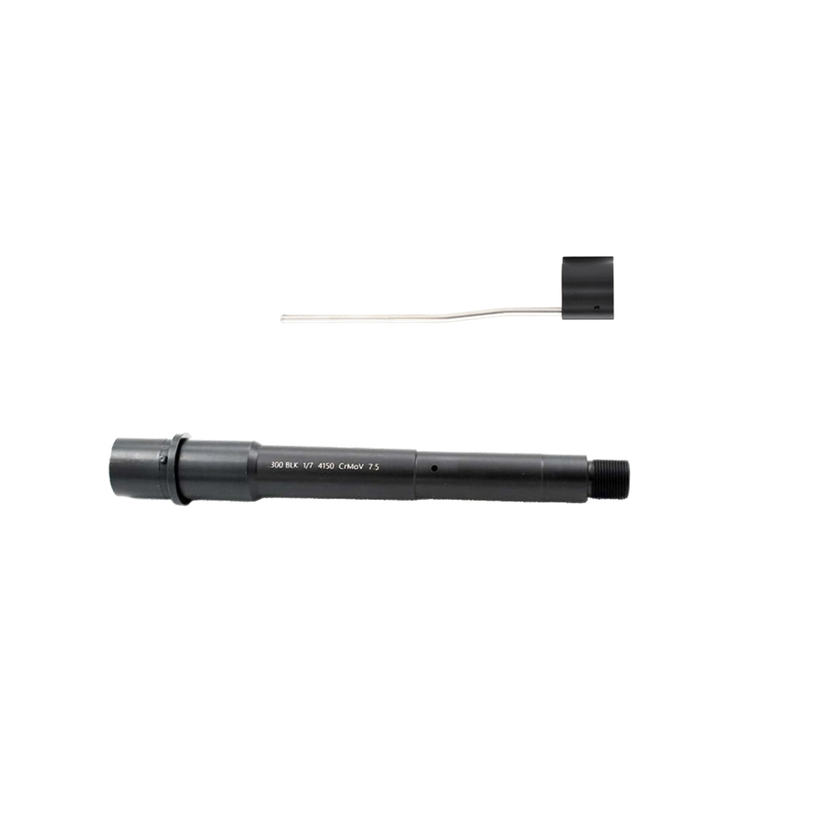 AT3 Barrel Builder Kit – 7.5″ .300 Blackout Medium Profile Pistol Length Barrel, Gas Block & Gas Tube