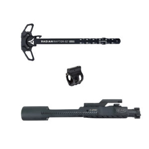 AT3 AR-15 Gas Management Kit - Radian Raptor SD / K-SPEC 5.56 Downward Vent BCG / Wojtek Arkto Click Adjustable Gas Block