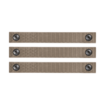 AT3 M-LOK Rail Covers - 3-Pack - Retro - Black