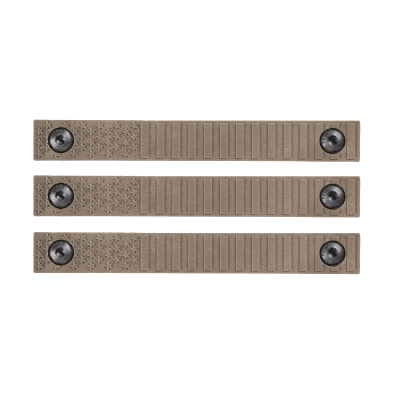 AT3 M-LOK Rail Covers - 3-Pack - Retro - Black