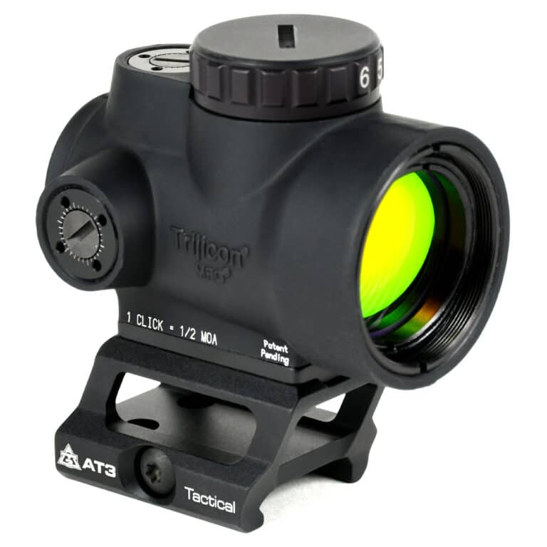 The MRO Mount includes a spacer for lower third cowitness
