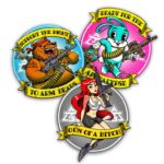 AT3 Tactical Limited Edition Sticker Pack Bundle – Packs #1-5