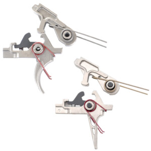 AT3 Tactical 2 Stage Nickel Boron Trigger - 4.5 Pound - Curved or Flat Trigger Bow