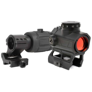thumbnail image 2 of AT3 Tactical AT3™ Magnified Red Dot With Laser Sight Kit – 3X Magnifier & Laser 2 of 3