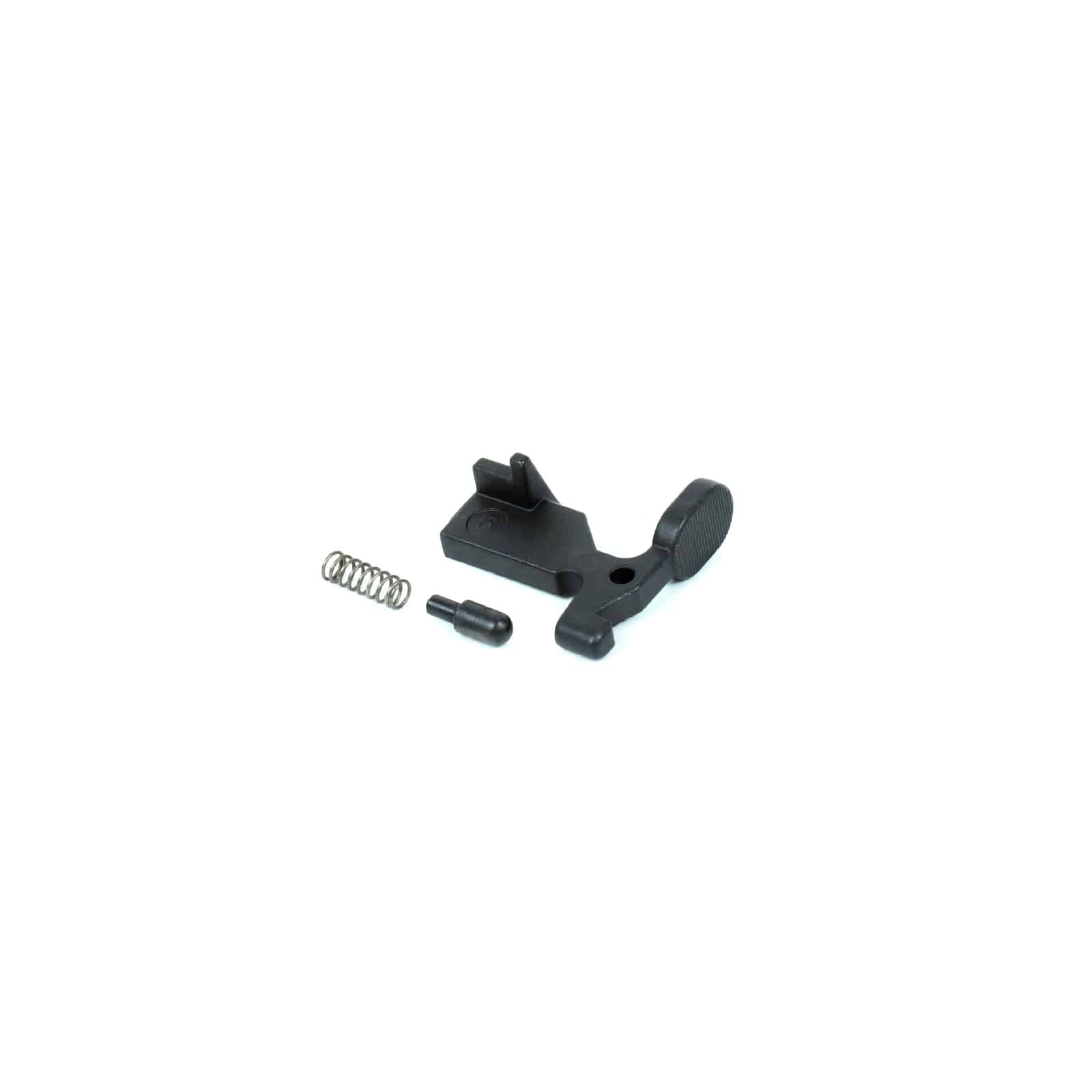 Unknown AT3 Tactical AR-15 Bolt Catch Assembly with Spring, Plunger, and Roll Pin - Black (Color: Black)