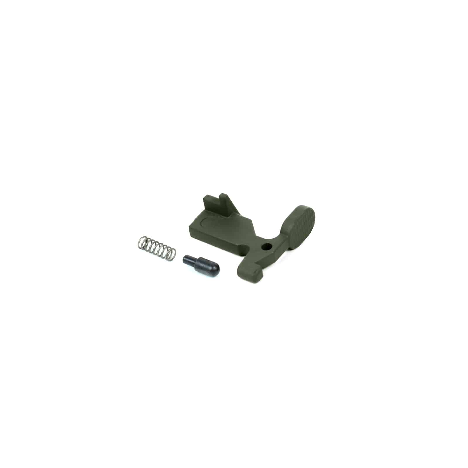 Unknown AT3 Tactical AR-15 Bolt Catch Assembly with Spring, Plunger, and Roll Pin - OD Green (Color: OD Green)