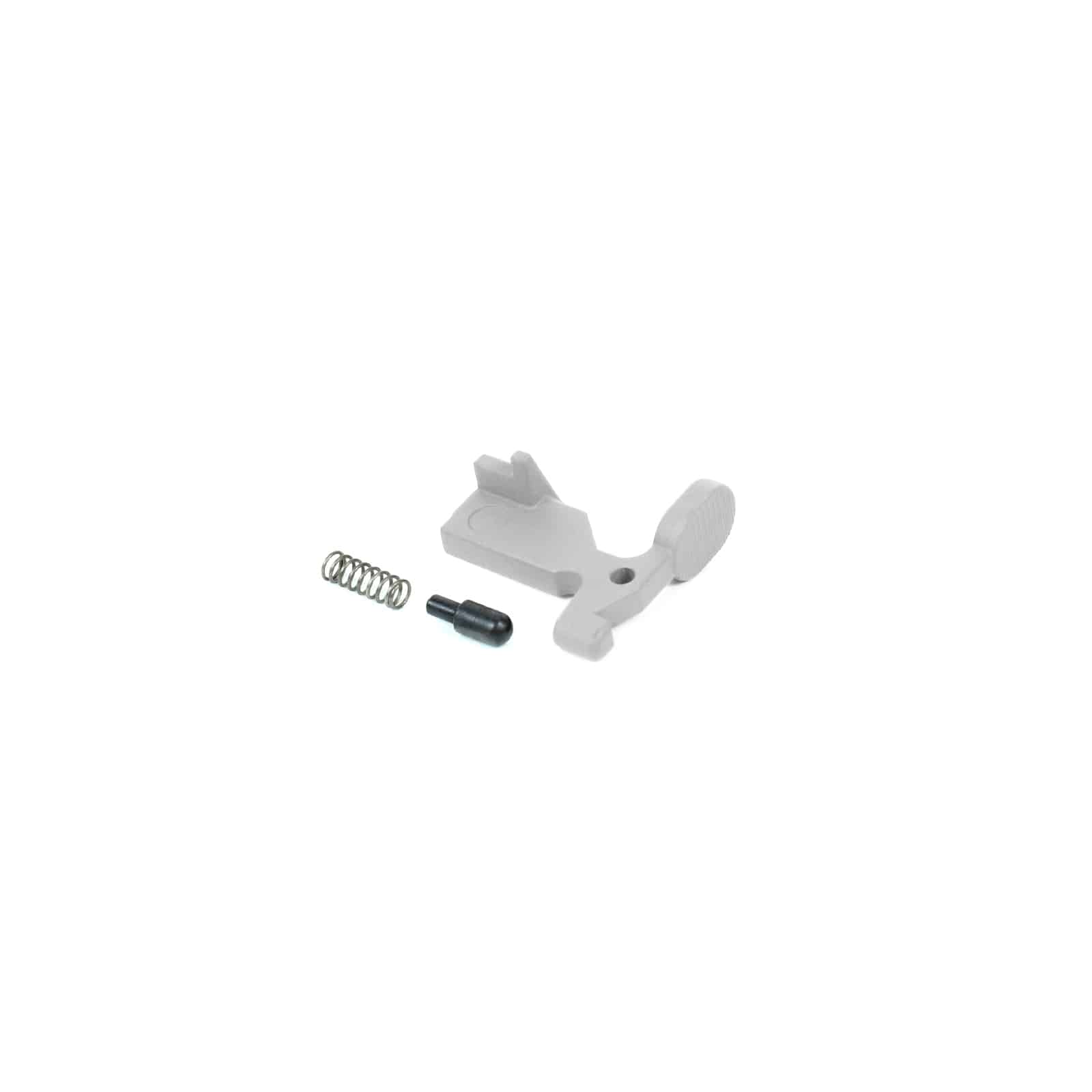 Unknown AT3 Tactical AR-15 Bolt Catch Assembly with Spring, Plunger, and Roll Pin - Titanium (Color: Titanium)