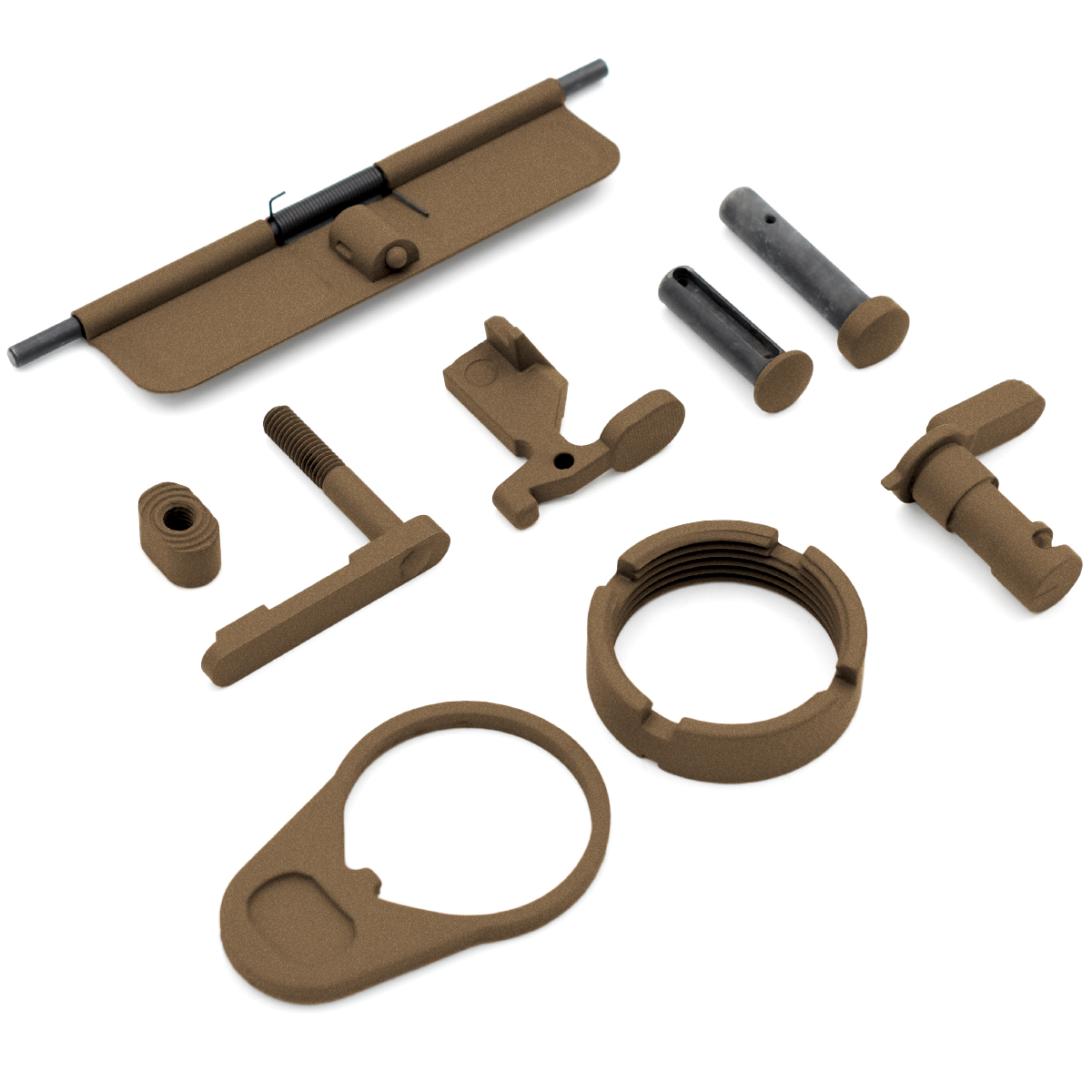 Unknown AT3 Tactical AR-15 Enhanced Cerakote Color Upgrade Kit - Burnt Bronze (Color: Burnt Bronze)