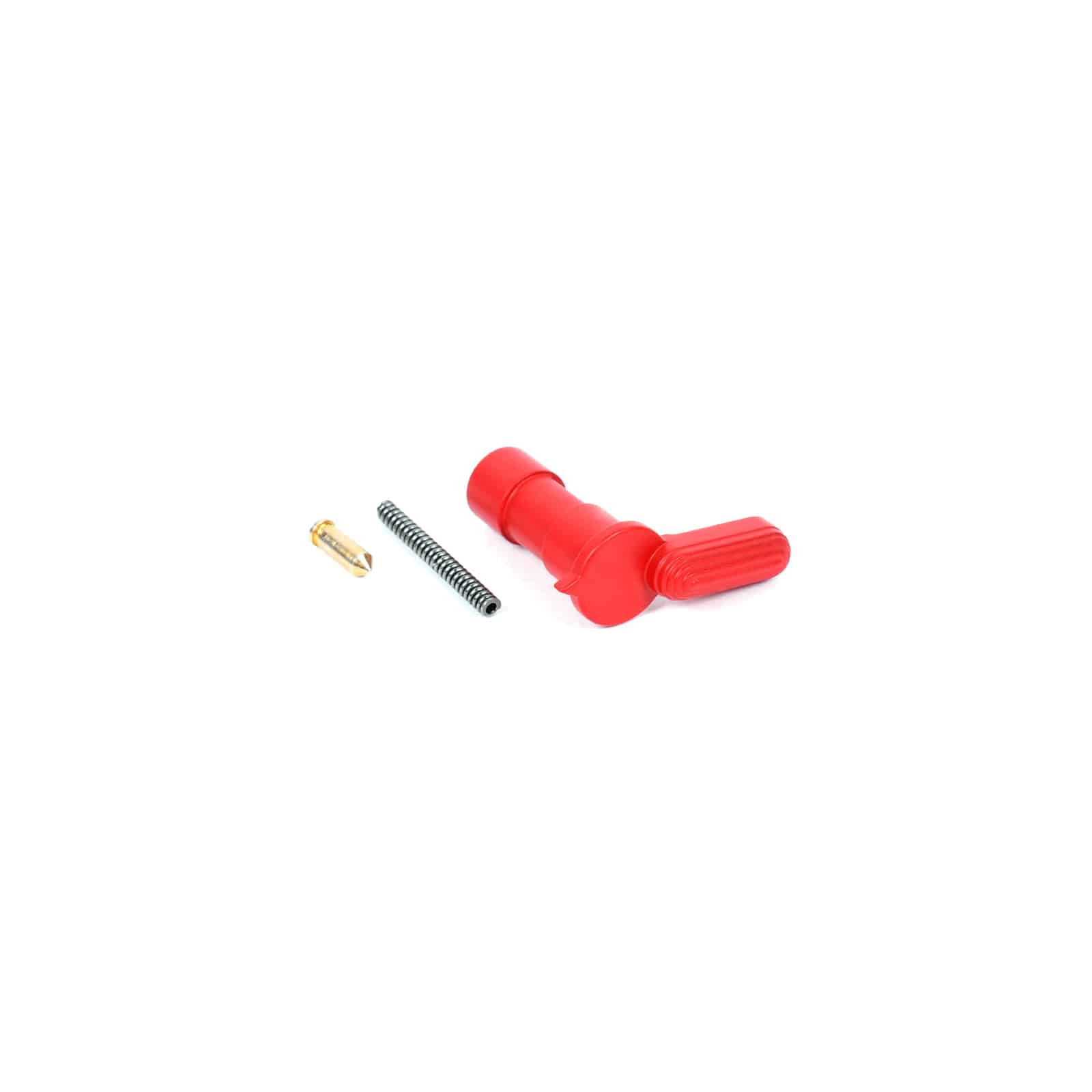 Unknown AT3 Tactical AR-15 Safety Selector Assembly with Spring and Detent - Red (Color: Red)