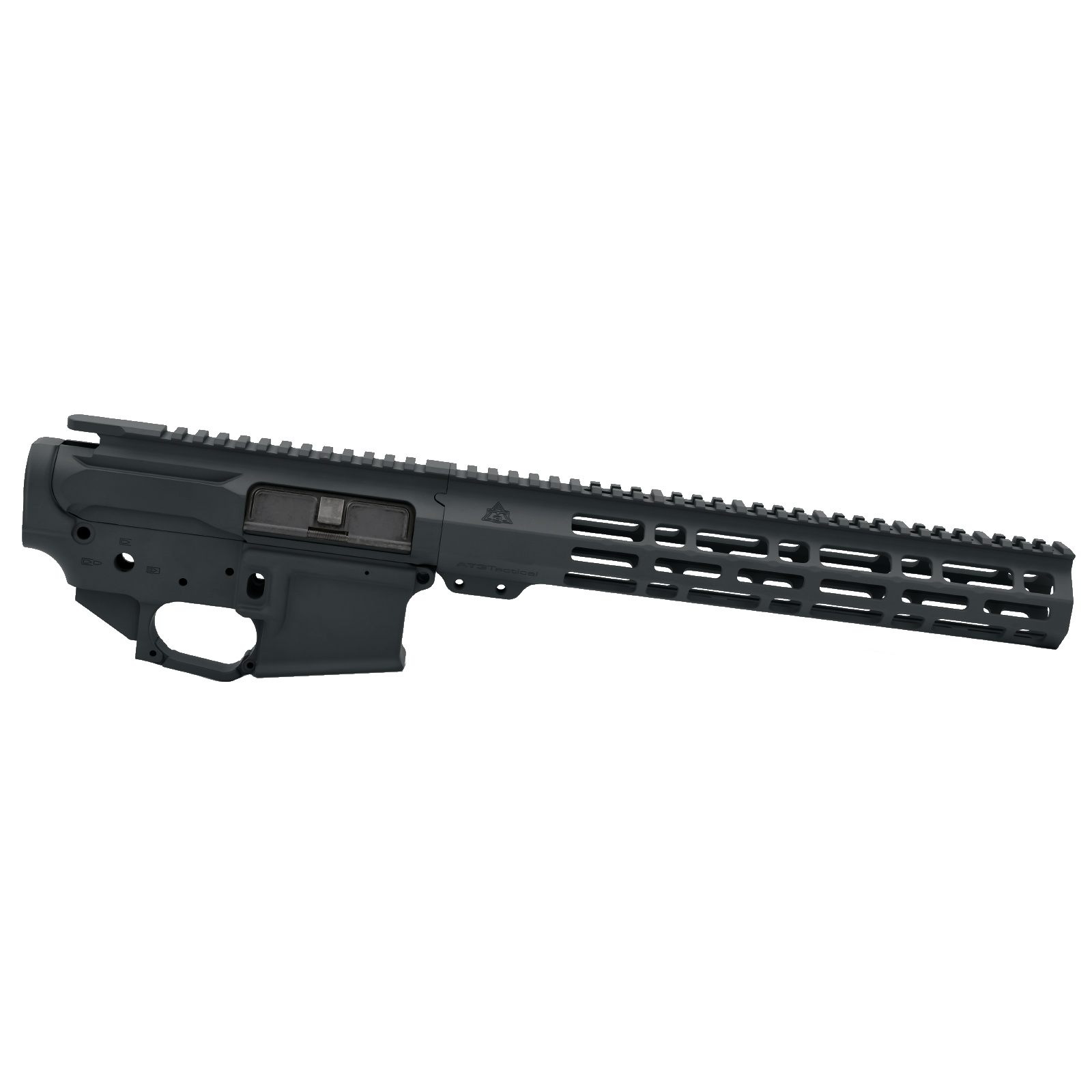 Unknown AT3(TM) AT-15 M-LOK Builder Set - Anodized and Cerakote - Black, 12 Inch (Color: Black, Length: 12 Inch)