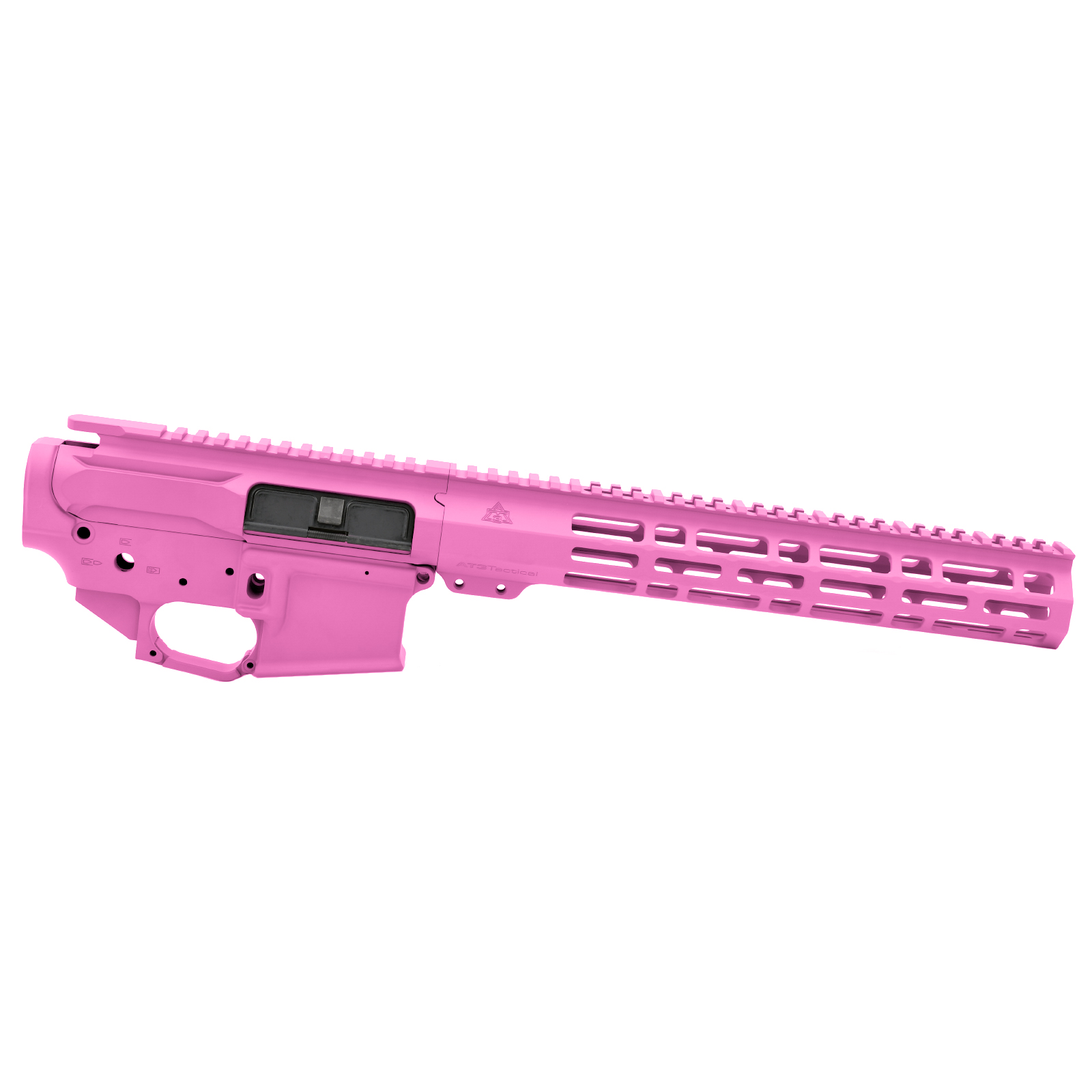 Unknown AT3(TM) AT-15 M-LOK Builder Set - Anodized and Cerakote - Pink, 12 Inch (Color: Pink, Length: 12 Inch)