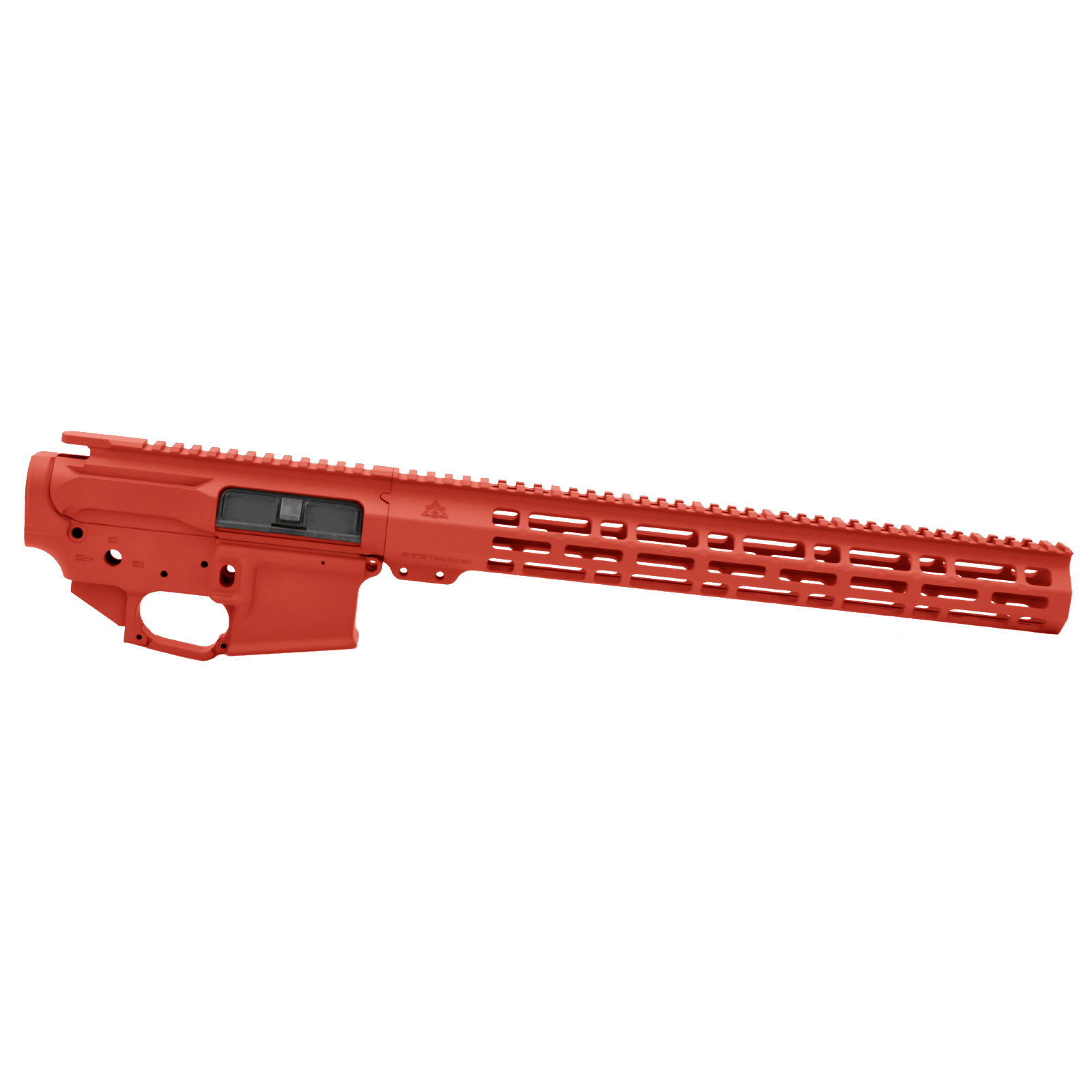 Unknown AT3(TM) AT-15 M-LOK Builder Set - Anodized and Cerakote - Red, 15 Inch (Color: Red, Length: 15 Inch)