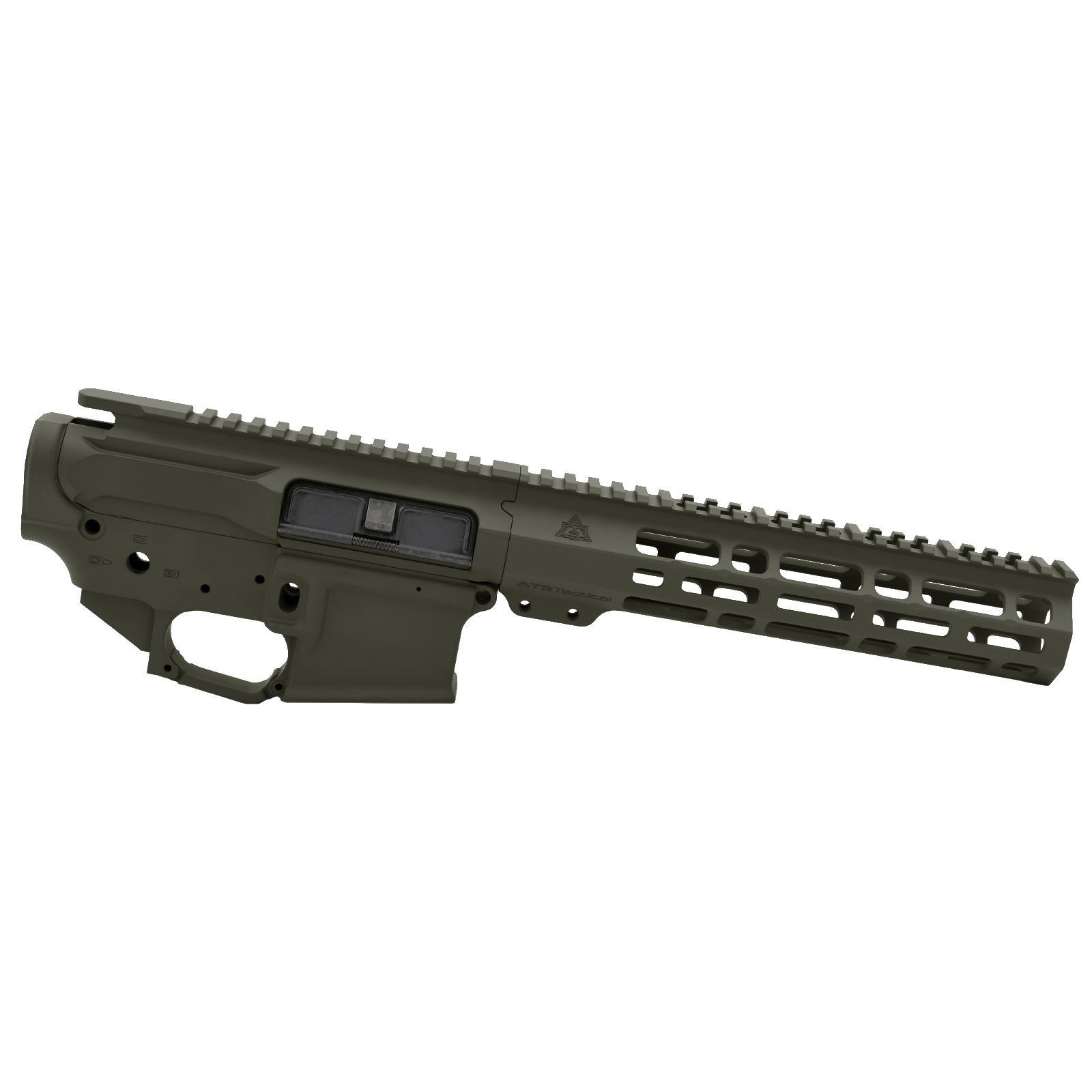Unknown AT3(TM) AT-15 M-LOK Builder Set - Anodized and Cerakote - OD Green, 9 Inch (Color: OD Green, Length: 9 Inch)