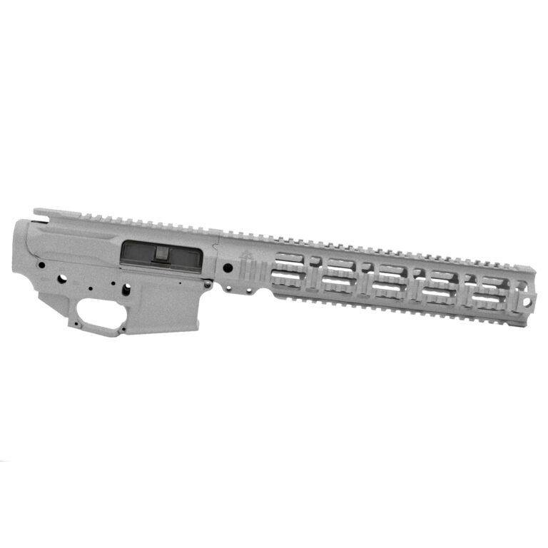 AT3 Tactical AT-15 Quad Rail Builder Set - Upper, Lower, and Handguard - 12 Inch - Titanium