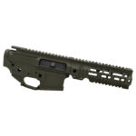 AT3 Tactical AT-15 Quad Rail Builder Set - Upper, Lower, and Handguard - 7 Inch - OD Green