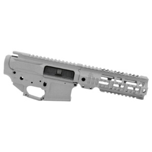 AT3 Tactical AT-15 Quad Rail Builder Set - Upper, Lower, and Handguard - 7 Inch - Titanium